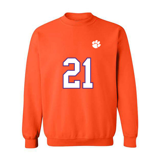 Clemson - NCAA Football : Kobe McCloud - Replica Shersey Crewneck Sweatshirt-0