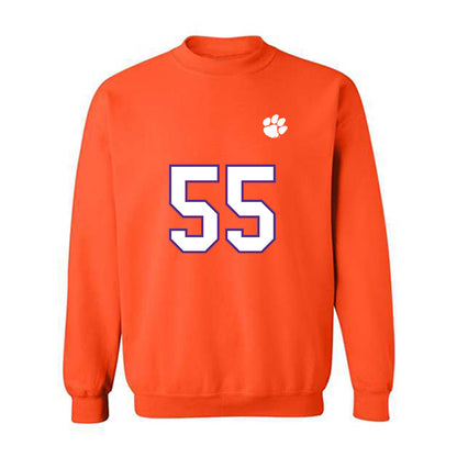 Clemson - NCAA Football : Payton Page - Replica Shersey Crewneck Sweatshirt