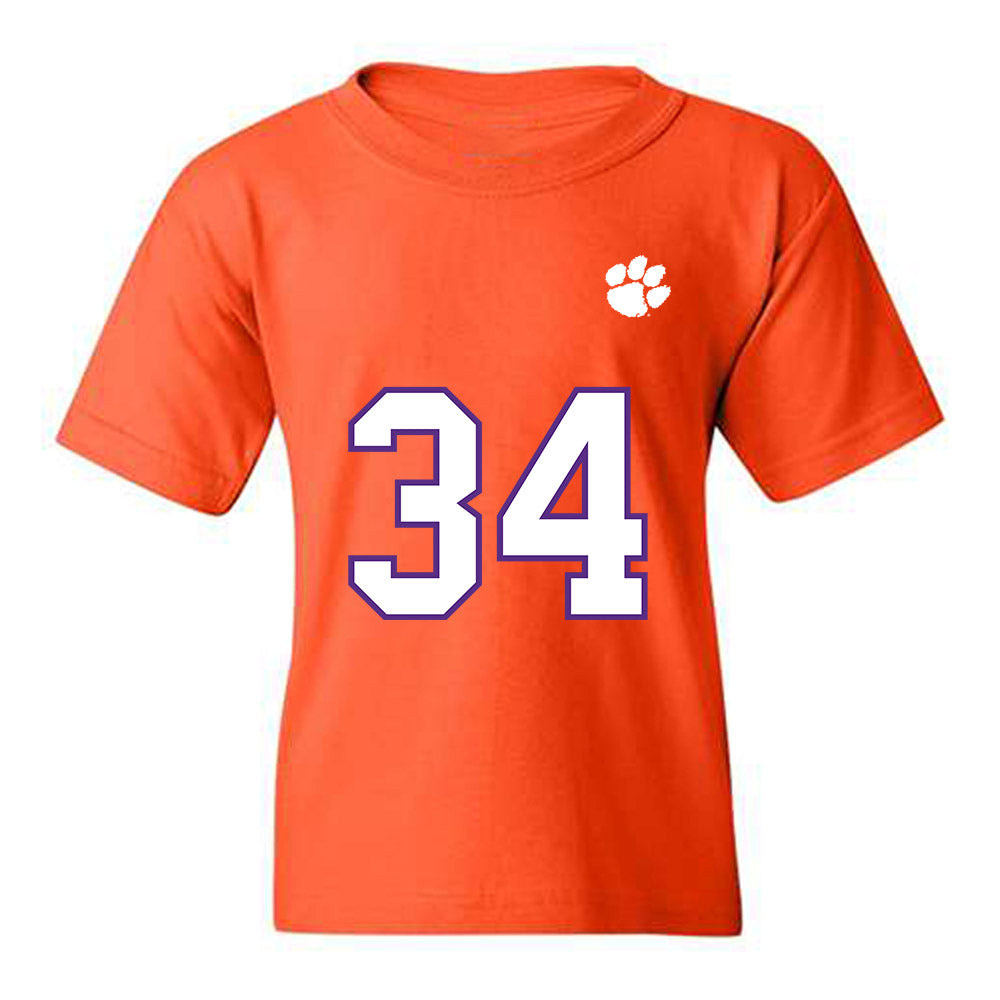 Clemson - NCAA Football : Max Wilson - Replica Shersey Youth T-Shirt-0