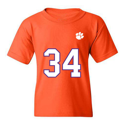 Clemson - NCAA Football : Max Wilson - Replica Shersey Youth T-Shirt-0
