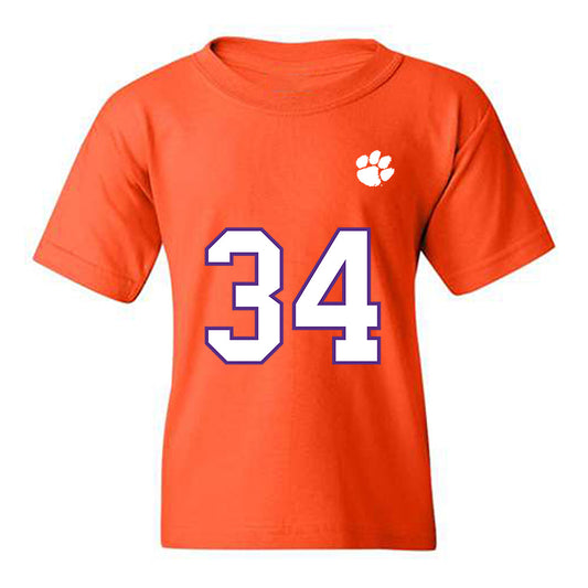 Clemson - NCAA Football : Max Wilson - Replica Shersey Youth T-Shirt-0