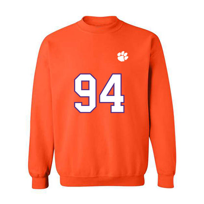 Clemson - NCAA Football : Chapman Pendergrass - Replica Shersey Crewneck Sweatshirt-0