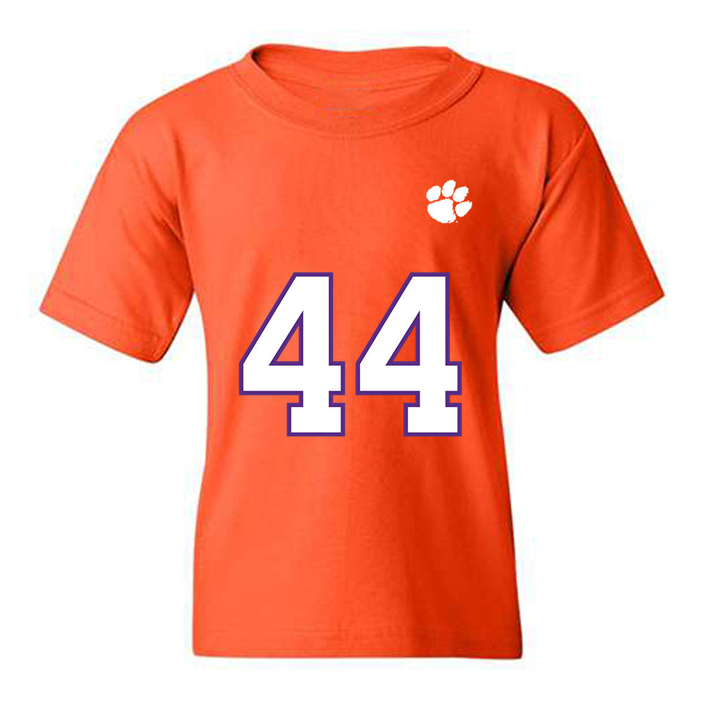 Clemson - NCAA Football : Banks Pope - Replica Shersey Youth T-Shirt-0
