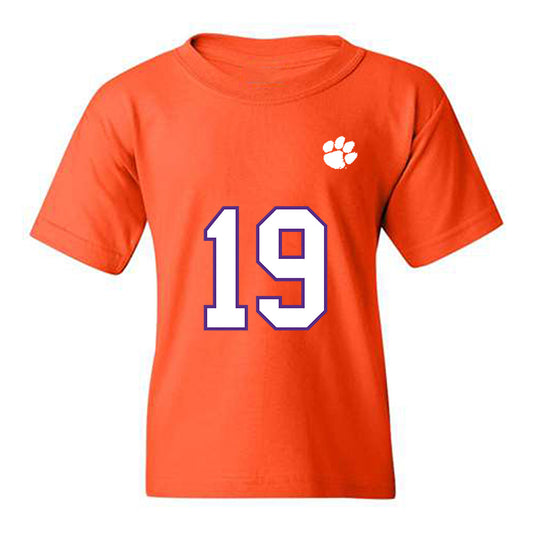 Clemson - NCAA Football : Gordon Sellars III - Replica Shersey Youth T-Shirt-0
