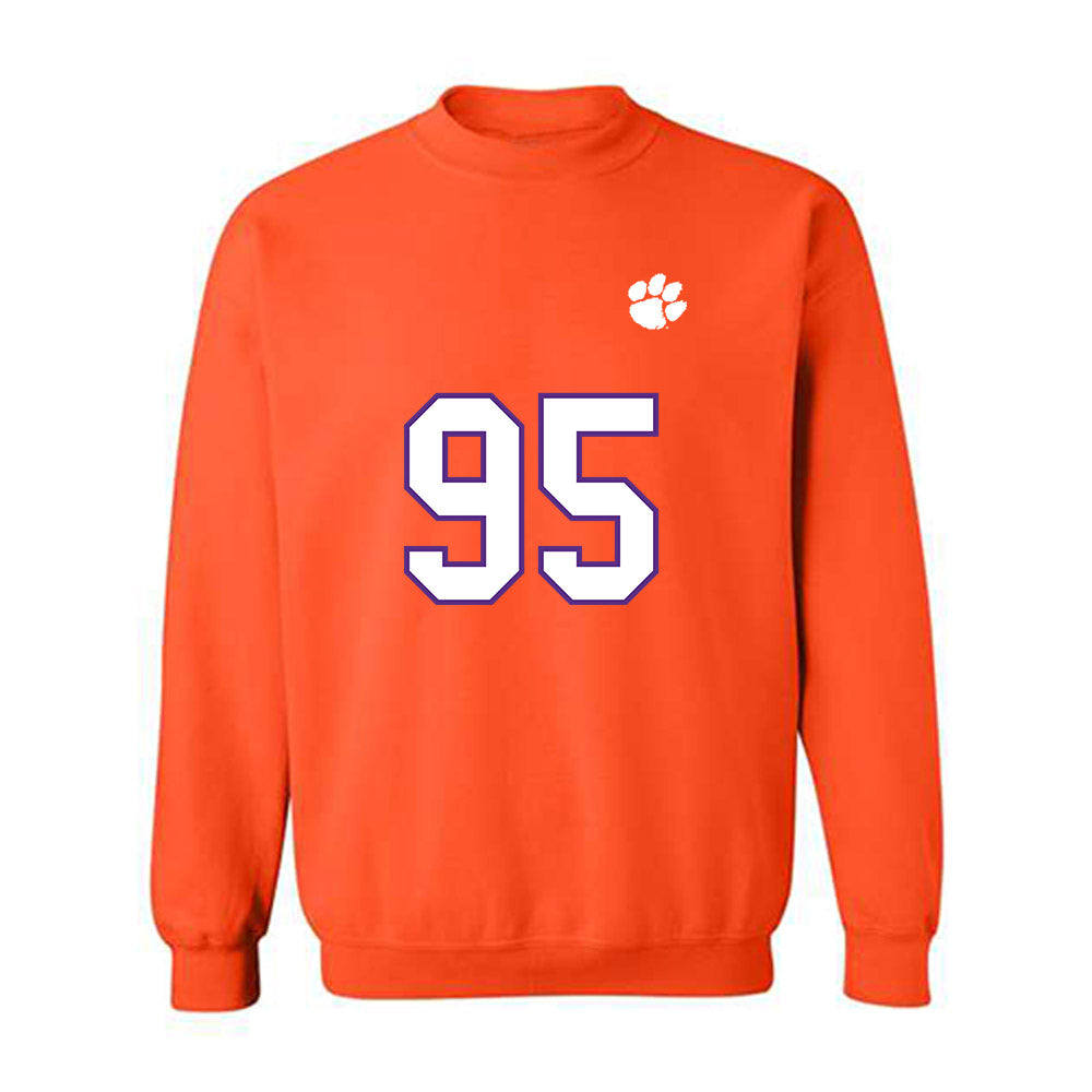 Clemson - NCAA Football : Amare Adams - Replica Shersey Crewneck Sweatshirt-0