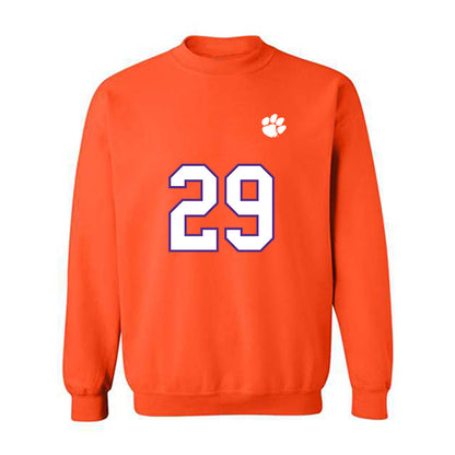 Clemson - NCAA Football : Mike Mankaka - Replica Shersey Crewneck Sweatshirt-0