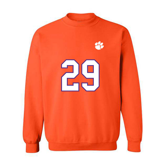 Clemson - NCAA Football : Mike Mankaka - Replica Shersey Crewneck Sweatshirt-0