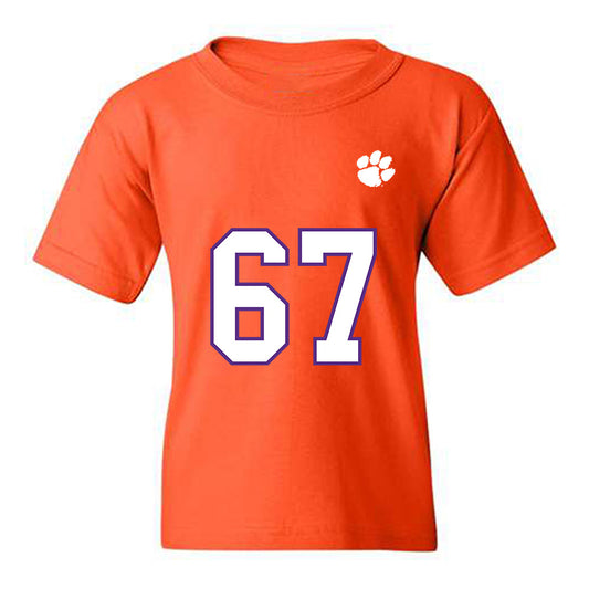 Clemson - NCAA Football : Seth Corontzes - Replica Shersey Youth T-Shirt-0