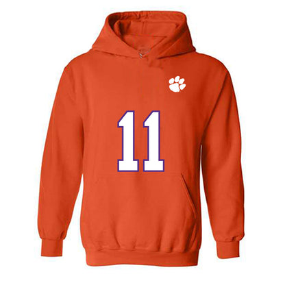 Clemson - NCAA Football : Olsen Patt-Henry - Replica Shersey Hooded Sweatshirt-0