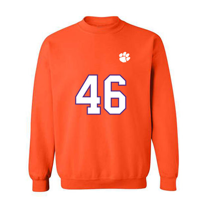Clemson - NCAA Football : Philippe Kabasele - Replica Shersey Crewneck Sweatshirt