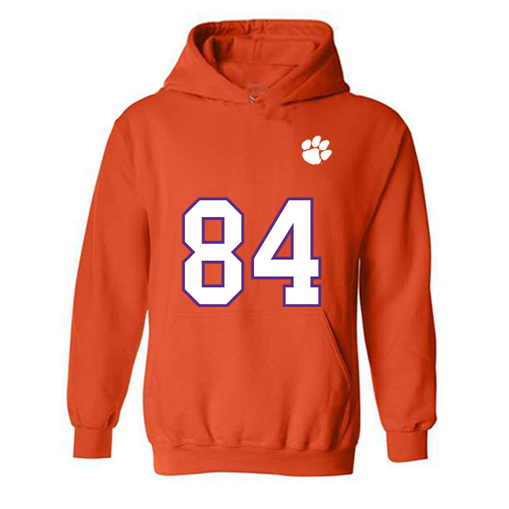 Clemson - NCAA Football : Avery Wieting - Replica Shersey Hooded Sweatshirt-0