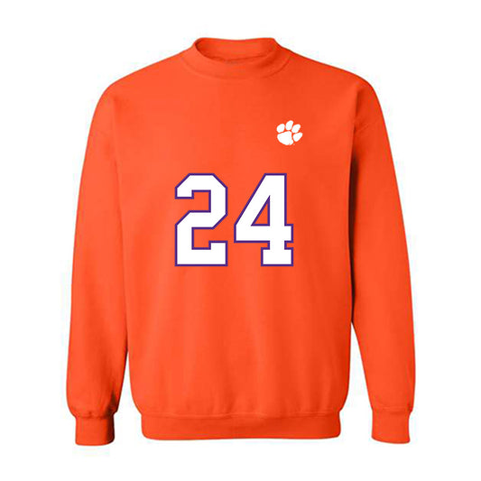 Clemson - NCAA Football : David Eziomume - Replica Shersey Crewneck Sweatshirt-0
