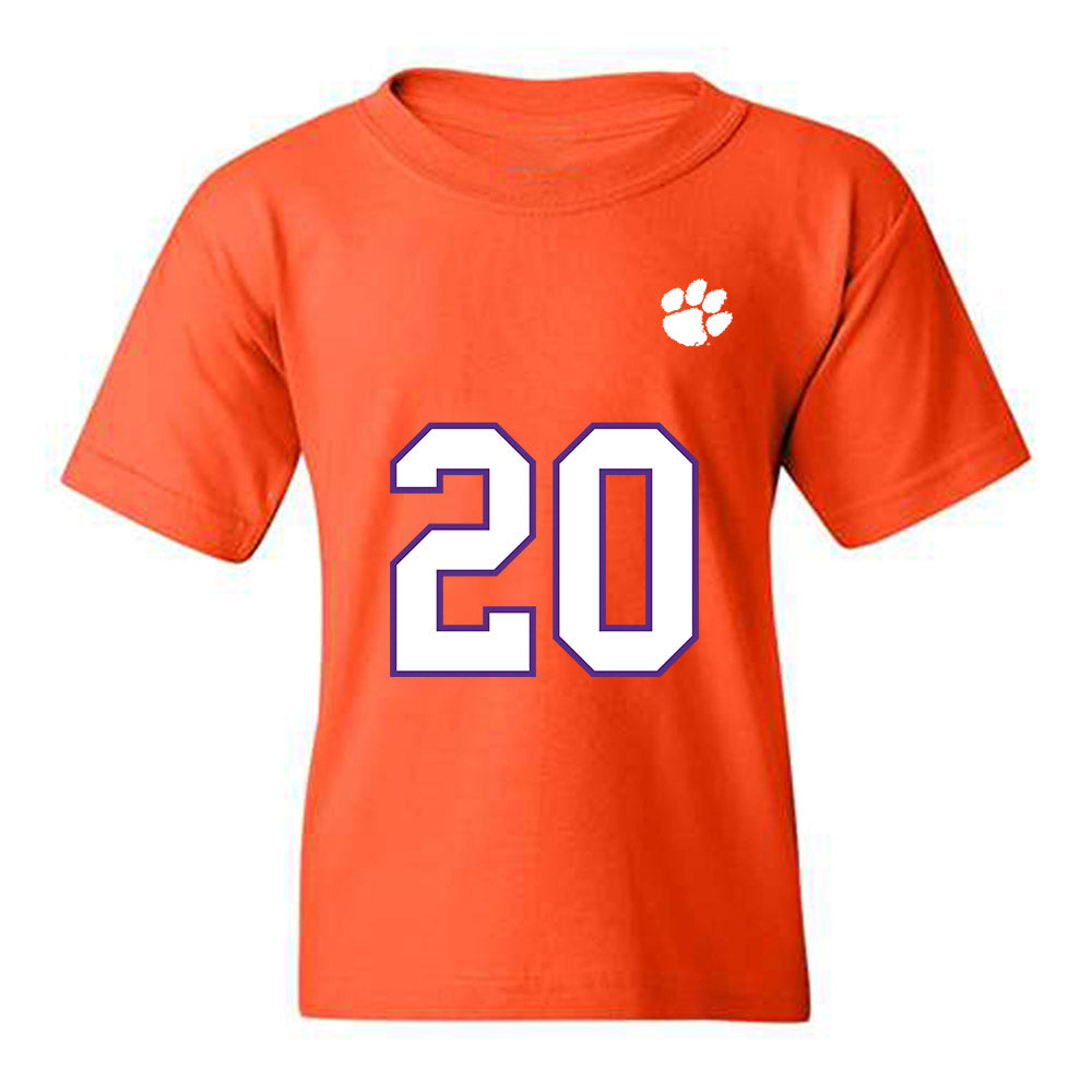 Clemson - NCAA Football : Jakarrion Kenan - Replica Shersey Youth T-Shirt-0
