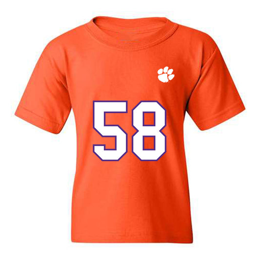 Clemson - NCAA Football : Aidan Hydrick - Replica Shersey Youth T-Shirt