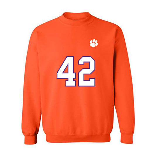 Clemson - NCAA Football : Hevin Brown-Shuler - Replica Shersey Crewneck Sweatshirt-0