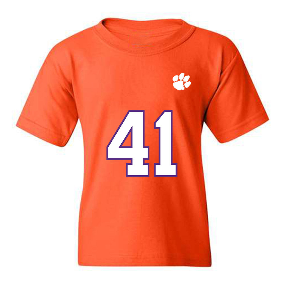 Clemson - NCAA Football : Caleb Nix - Replica Shersey Youth T-Shirt