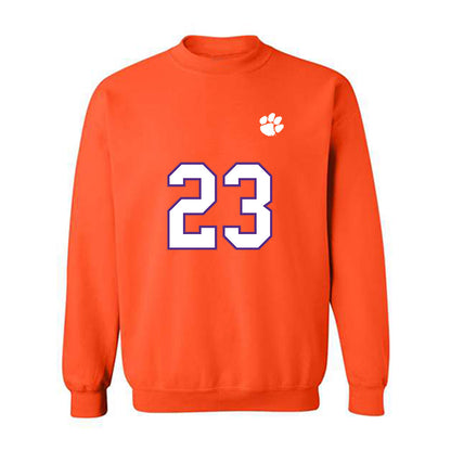 Clemson - NCAA Football : Peyton Streko - Replica Shersey Crewneck Sweatshirt-0