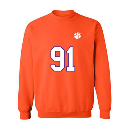 Clemson - NCAA Football : Zaire Patterson - Replica Shersey Crewneck Sweatshirt