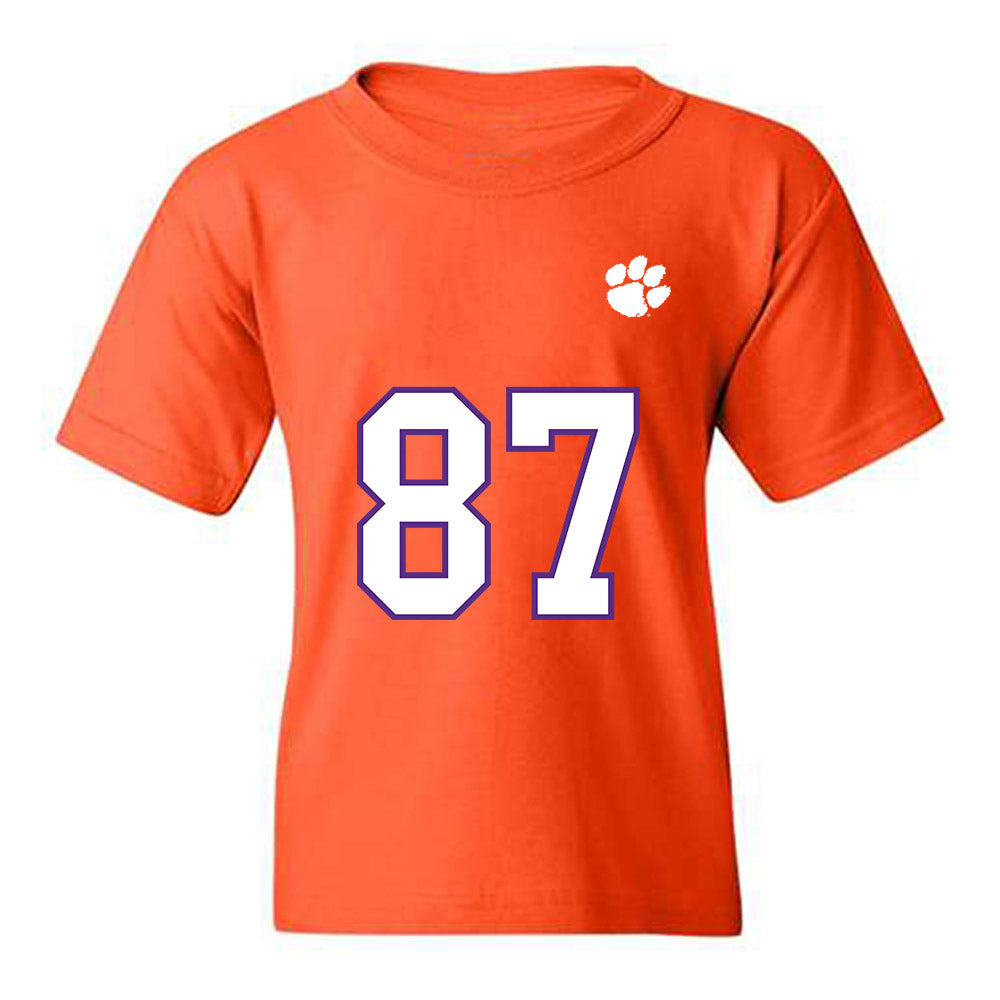 Clemson - NCAA Football : Christian Bentancur - Replica Shersey Youth T-Shirt-0