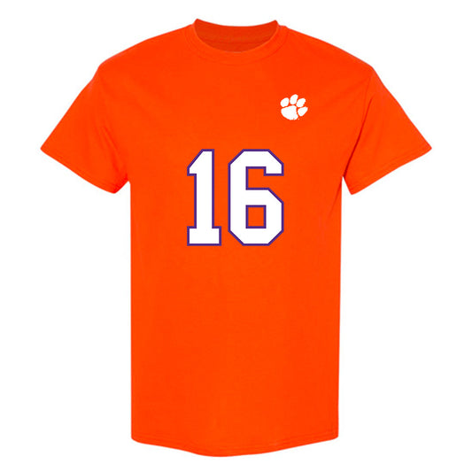 Clemson - NCAA Football : Chris Johnson Jr. - Replica Shersey T-Shirt-0