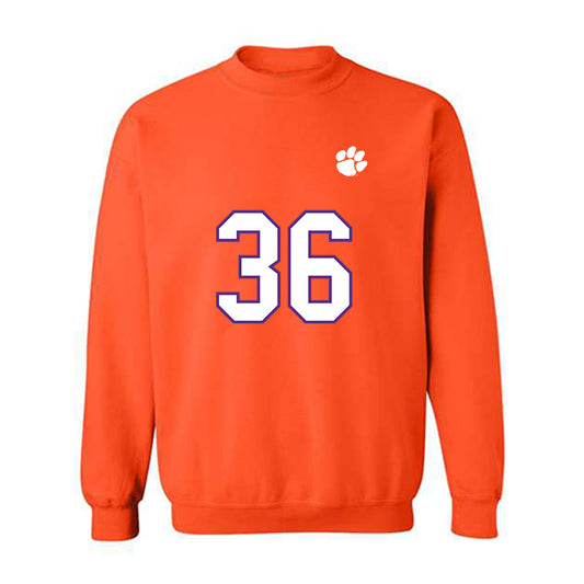 Clemson - NCAA Football : Peter Nearn - Replica Shersey Crewneck Sweatshirt-0
