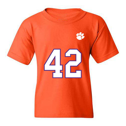 Clemson - NCAA Football : Hevin Brown-Shuler - Replica Shersey Youth T-Shirt-0
