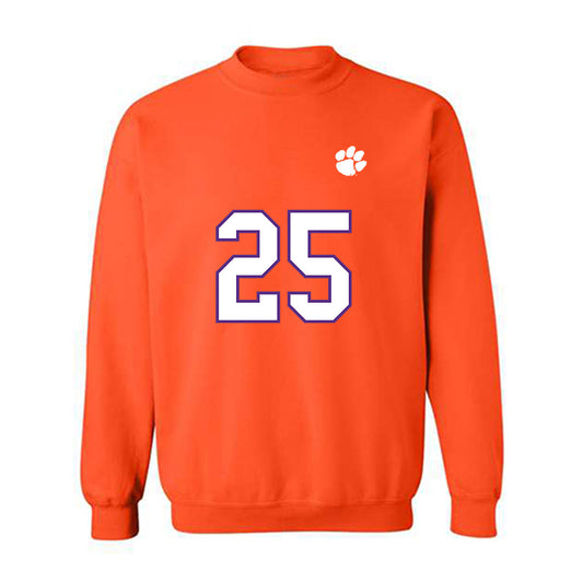 Clemson - NCAA Football : Ricardo Jones - Replica Shersey Crewneck Sweatshirt-0