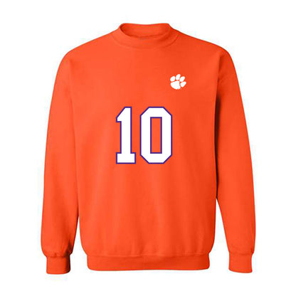 Clemson - NCAA Football : Jeadyn Lukus - Replica Shersey Crewneck Sweatshirt-0