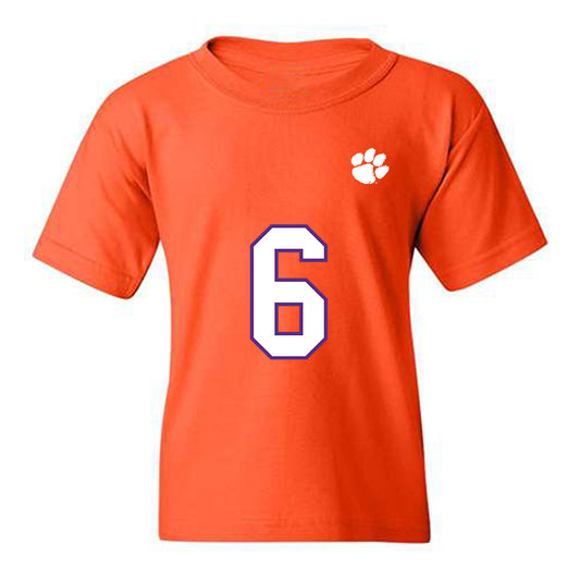 Clemson - NCAA Football : Tyler Brown - Replica Shersey Youth T-Shirt-0