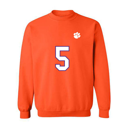 Clemson - NCAA Football : Josh Sapp - Replica Shersey Crewneck Sweatshirt-0