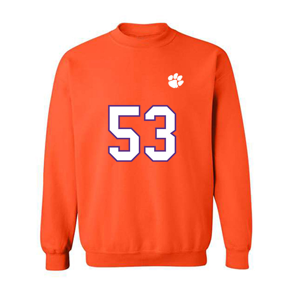 Clemson - NCAA Football : Joseph Roberto - Replica Shersey Crewneck Sweatshirt
