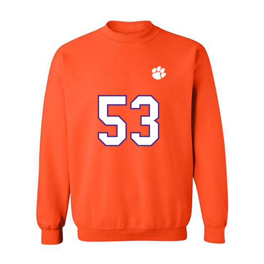 Clemson - NCAA Football : Joseph Roberto - Replica Shersey Crewneck Sweatshirt