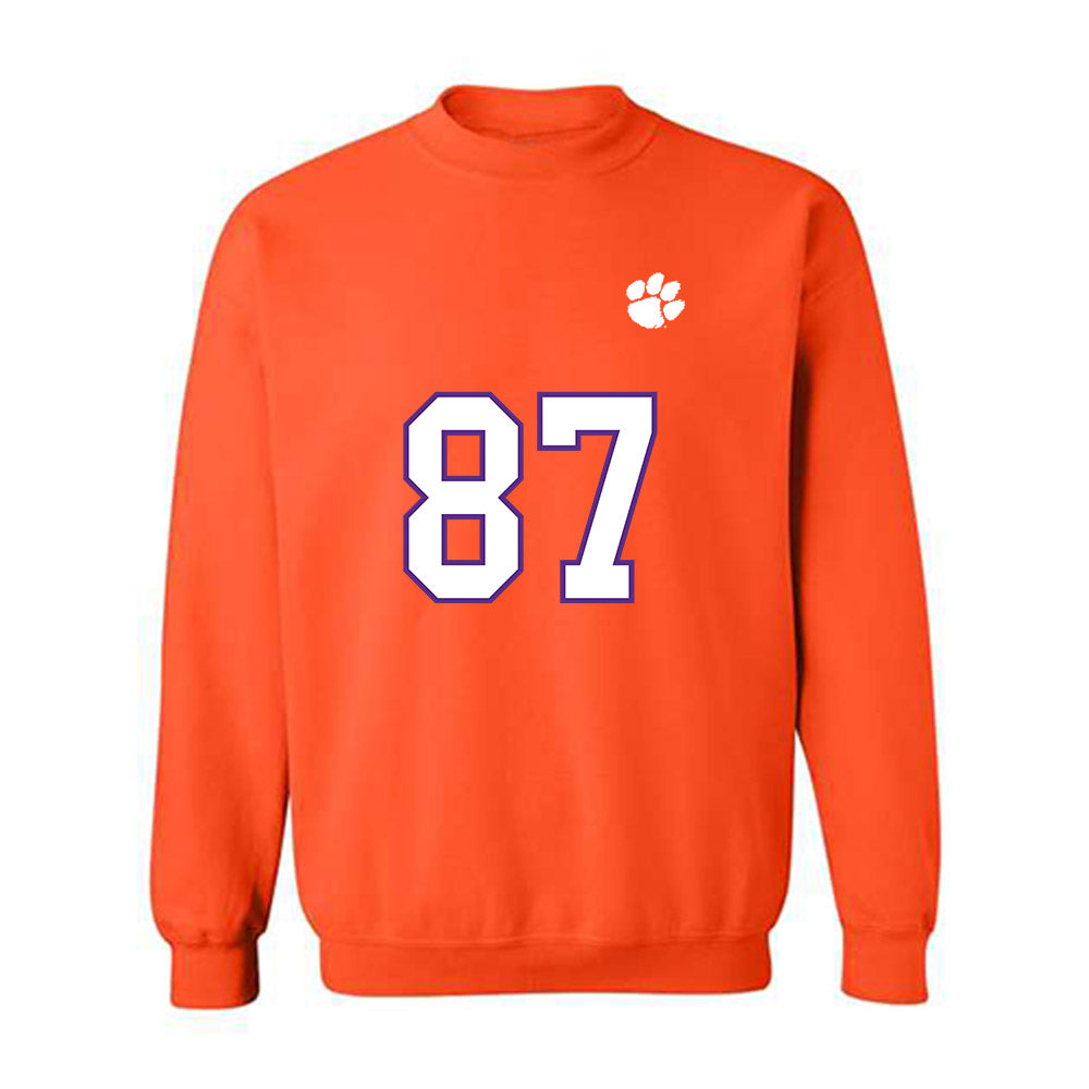 Clemson - NCAA Football : Christian Bentancur - Replica Shersey Crewneck Sweatshirt-0