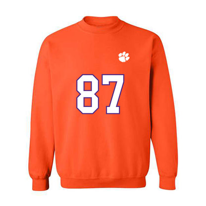 Clemson - NCAA Football : Christian Bentancur - Replica Shersey Crewneck Sweatshirt-0