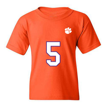 Clemson - NCAA Football : Ronan Hanafin - Replica Shersey Youth T-Shirt-0