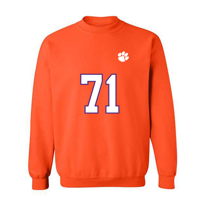 Clemson - NCAA Football : Tristan Leigh - Replica Shersey Crewneck Sweatshirt-0