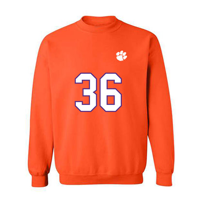 Clemson - NCAA Football : Quinn Castner - Replica Shersey Crewneck Sweatshirt-0