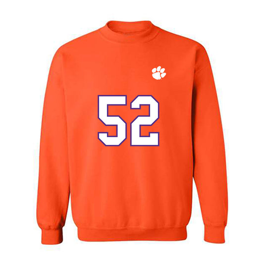 Clemson - NCAA Football : William Bouton - Replica Shersey Crewneck Sweatshirt