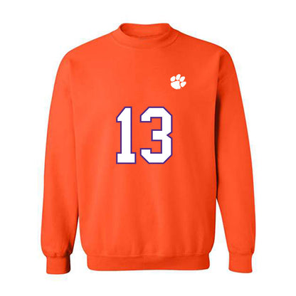 Clemson - NCAA Football : Parker Fulghum - Replica Shersey Crewneck Sweatshirt-0