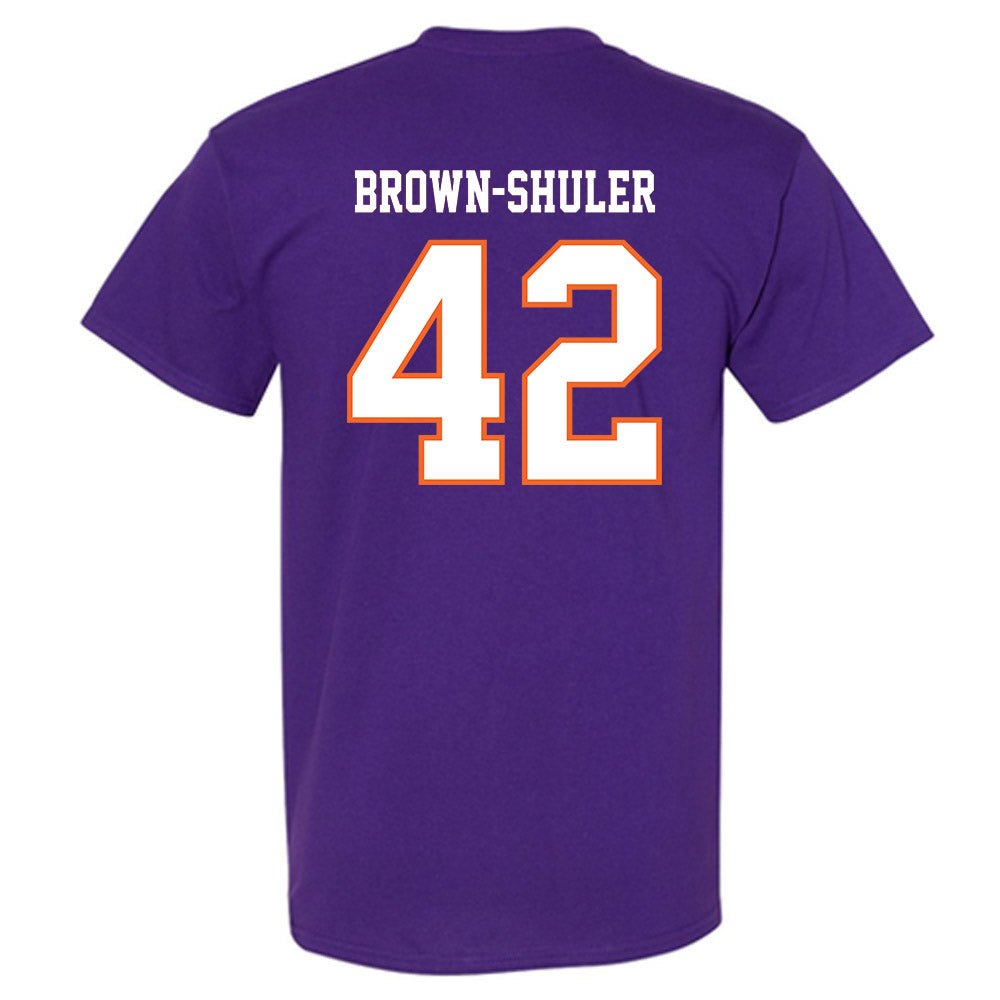 Clemson - NCAA Football : Hevin Brown-Shuler - Replica Shersey T-Shirt-1