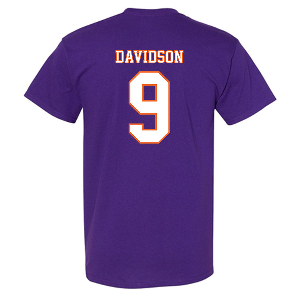 Clemson - NCAA Football : Gideon Davidson - Replica Shersey T-Shirt-1