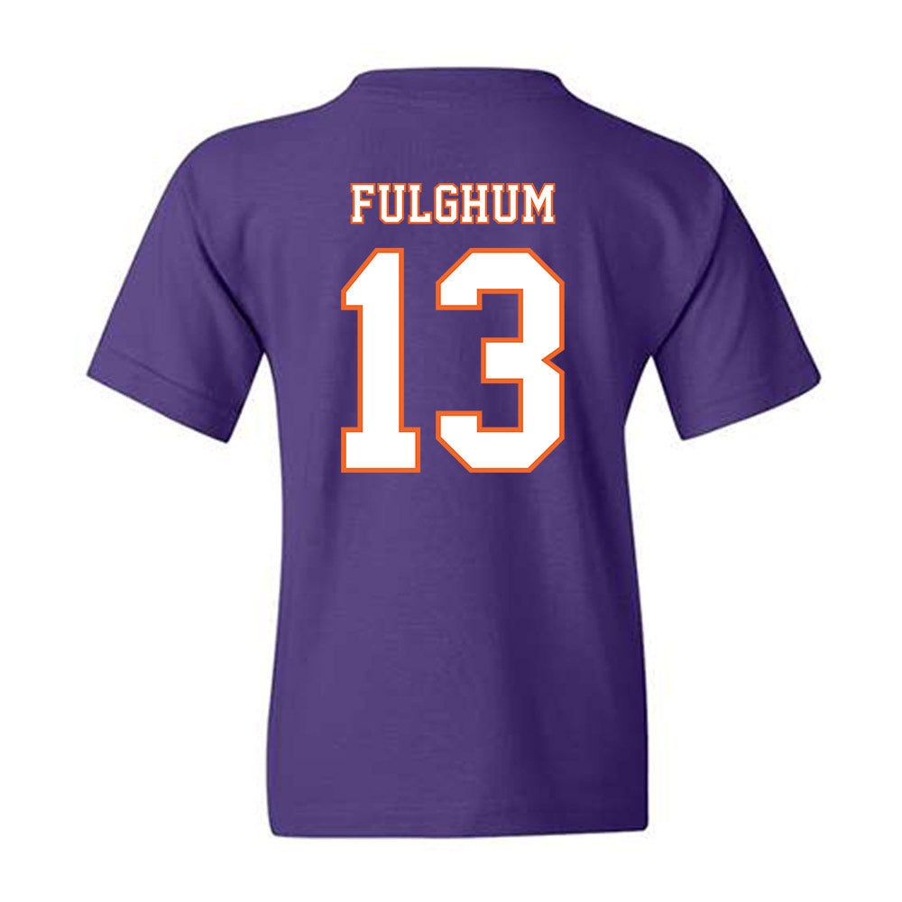 Clemson - NCAA Football : Parker Fulghum - Replica Shersey Youth T-Shirt-1