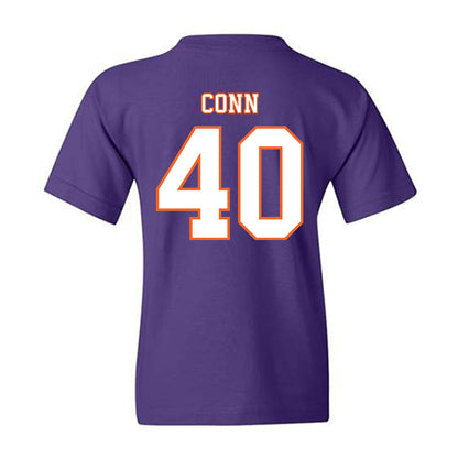 Clemson - NCAA Football : Brodey Conn - Replica Shersey Youth T-Shirt-1