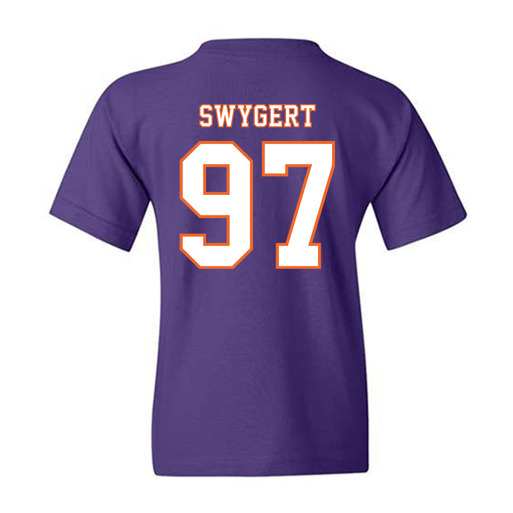 Clemson - NCAA Football : Patrick Swygert - Replica Shersey Youth T-Shirt-1