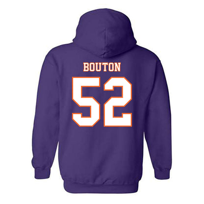 Clemson - NCAA Football : William Bouton - Replica Shersey Hooded Sweatshirt