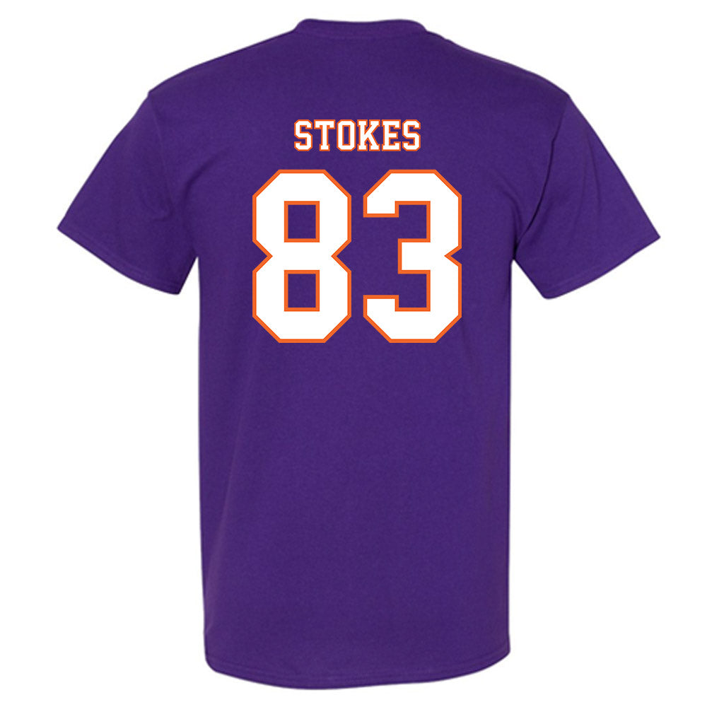 Clemson - NCAA Football : Ethan Stokes - Replica Shersey T-Shirt-1