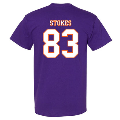 Clemson - NCAA Football : Ethan Stokes - Replica Shersey T-Shirt-1
