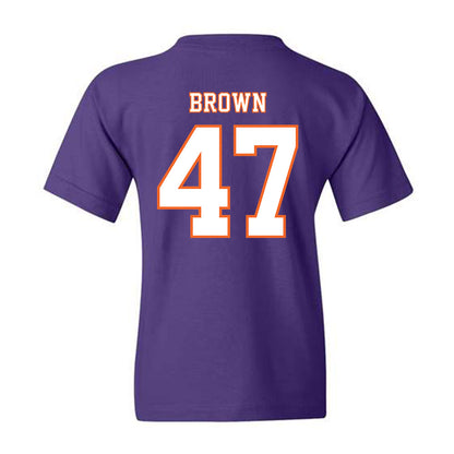 Clemson - NCAA Football : Sammy Brown - Replica Shersey Youth T-Shirt