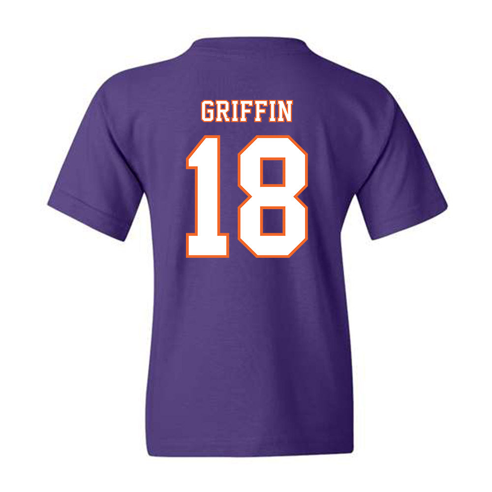 Clemson - NCAA Football : Kylon Griffin - Replica Shersey Youth T-Shirt