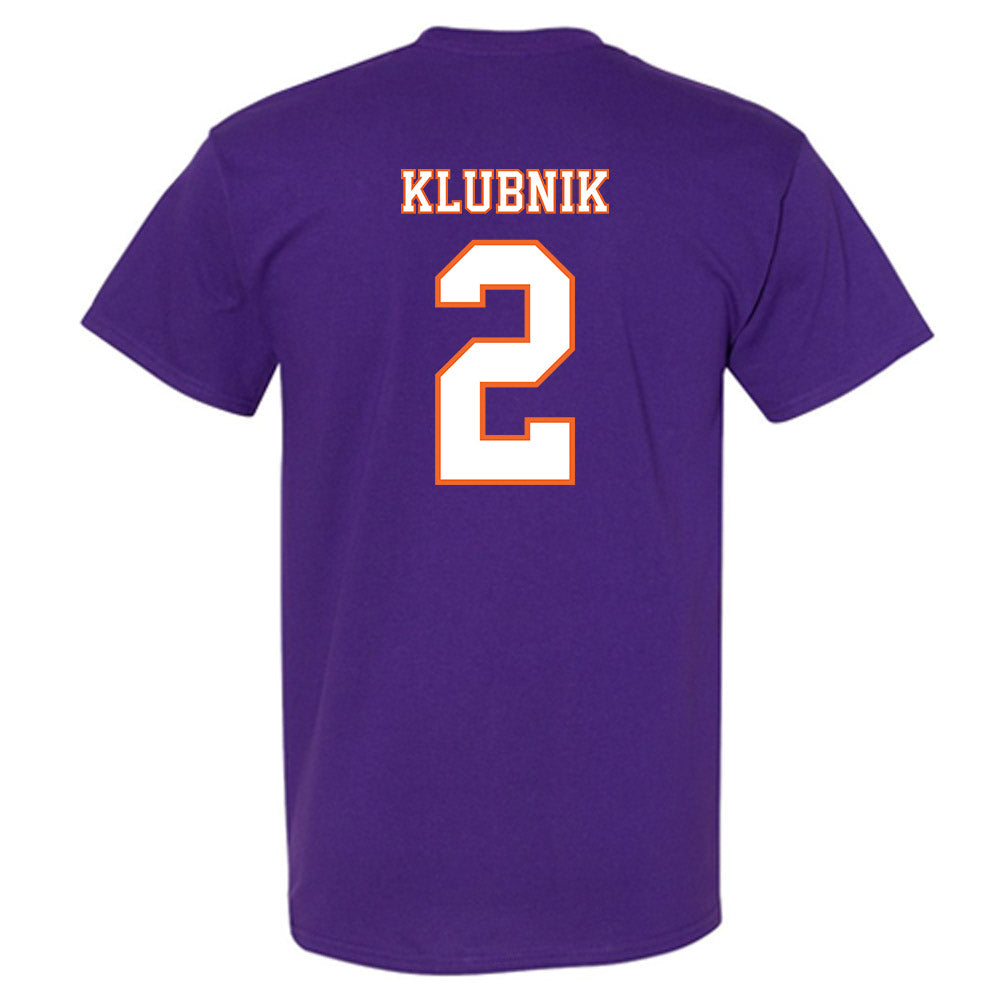 Clemson - NCAA Football : Cade Klubnik - Replica Shersey T-Shirt-1
